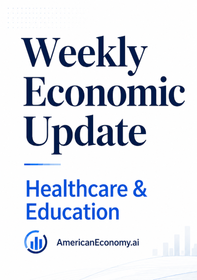 Weekly Economic Update - Healthcare & Education