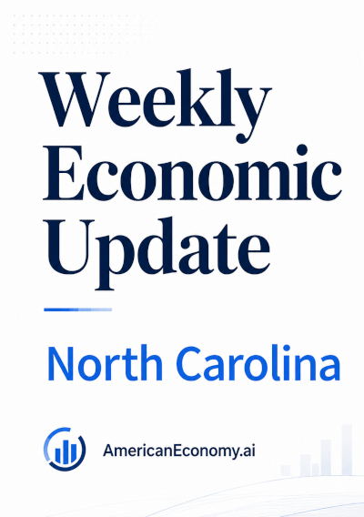 Weekly Economic Update - North Carolina