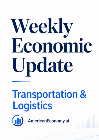 Weekly Economic Update - Transportation & Logistics